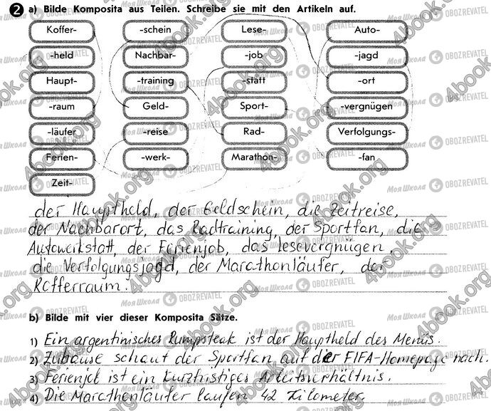ГДЗ Німецька мова 10 клас сторінка Стр47 Впр2
